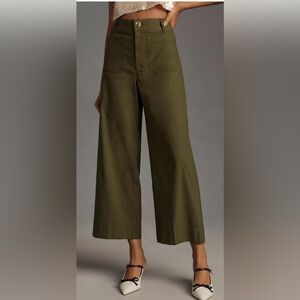 The Colette Cropped Wide-Leg Pants(30). Worn once. Excellent condition.